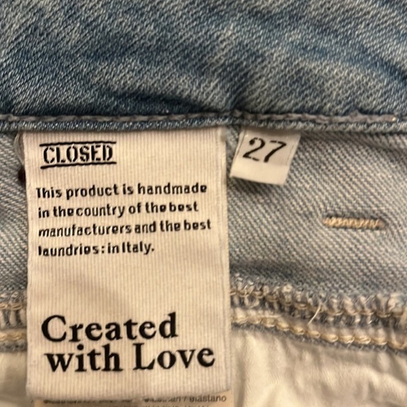 Closed Frayed Waist Womens Jeans - Picture 7 of 11